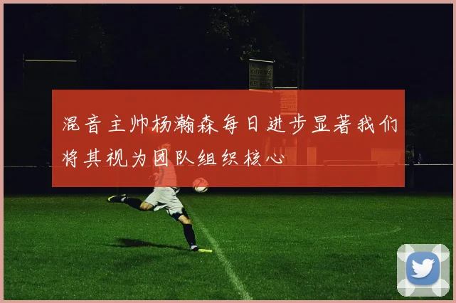 混音主帅杨瀚森每日进步显著我们将其视为团队组织核心