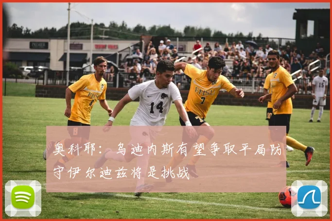 奥科耶：乌迪内斯有望争取平局防守伊尔迪兹将是挑战